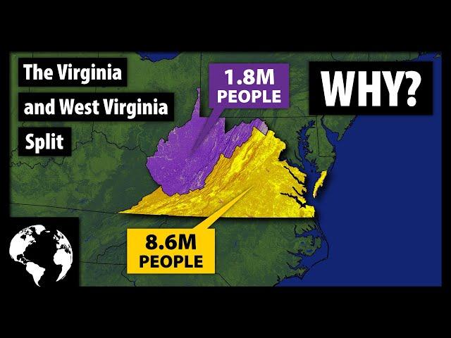 Why The United States Has Two Virginias: Virginia and West Virginia