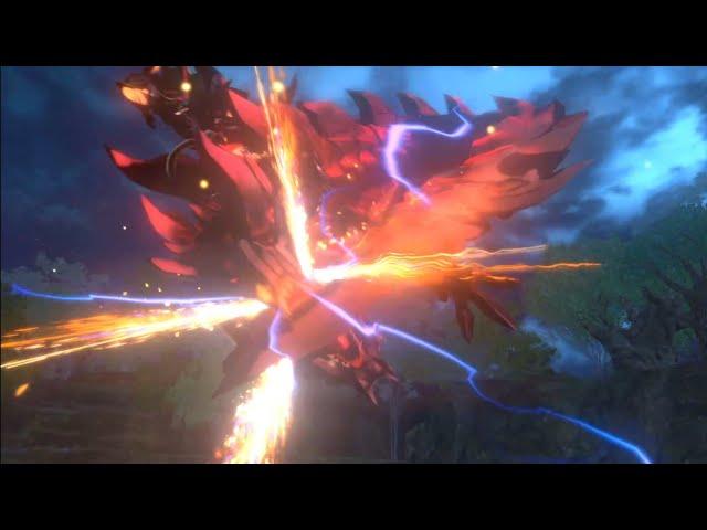 Hellblade Glavenus showcase (monster hunter stories 2)