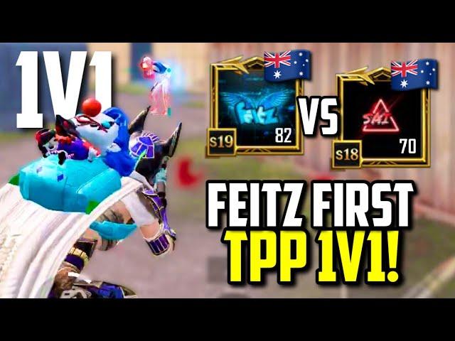 FEITZ TRIES TPP 1V1 FOR FIRST TIME! | PUBG Mobile