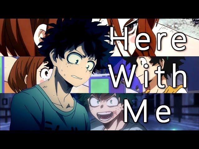 My Hero Academia - I Deku I Uraraka I -【AMV】-  Marshmello - Here With Me