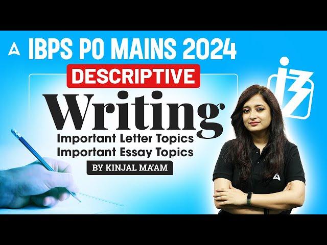 IBPS PO Mains Descriptive Paper | IBPS PO Mains English Descriptive Writing | By Kinjal Gadhavi