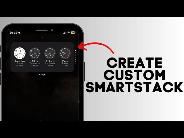 How to create a custom Smart Stack | iOS 14