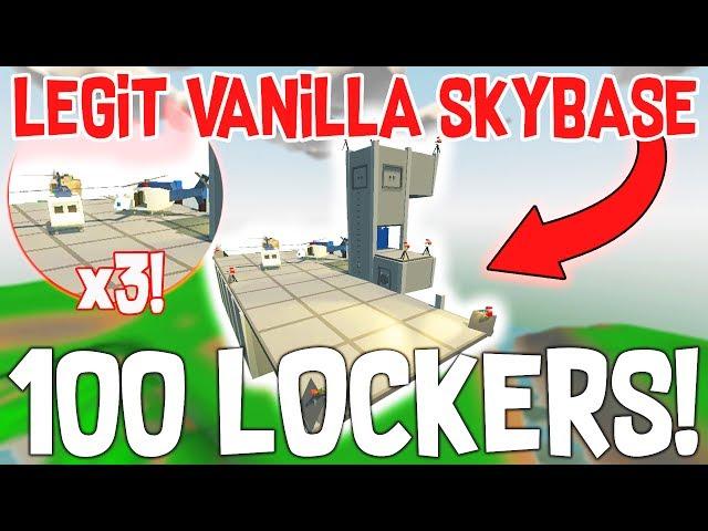 ACTUALLY "LEGIT VANILLA SKYBASE" RAID!  CRAZY LOOT! | Unturned Vanilla Base Raid