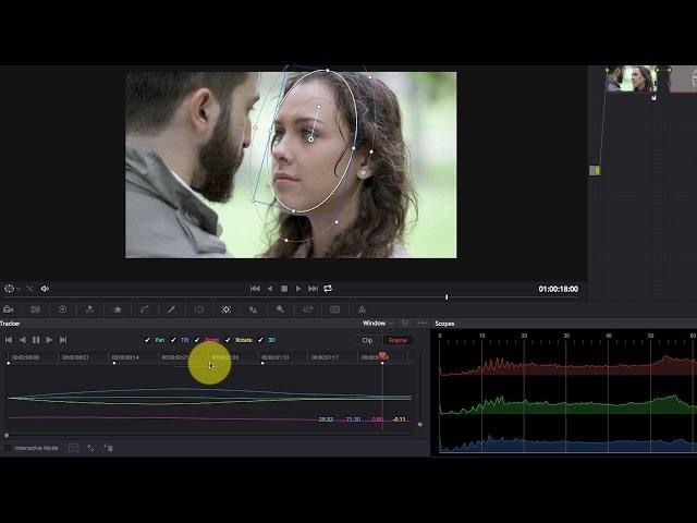 Davinci Resolve 12 - What's New with the Tracker?