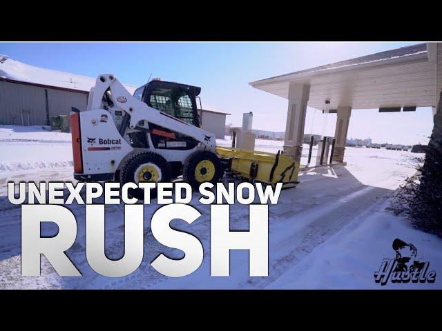 Unexpected snow removal / Help no call no show again