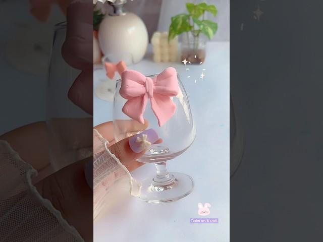 Transform Your Glass Into Something Adorable!  #tushuartandcraft