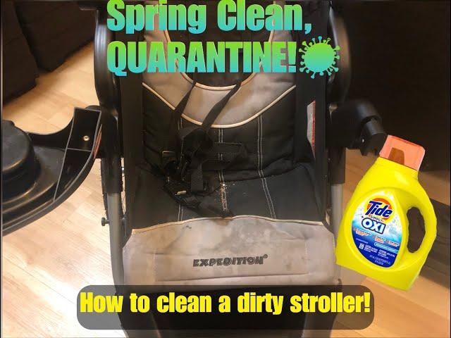 Spring Clean, Quarantine! How to clean a dirty stroller! Cleaning Motivation 