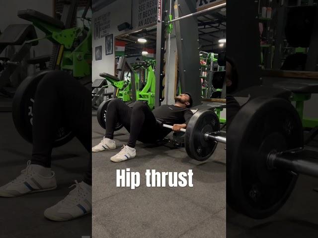 Hip thrust tutorial #shorts #youtubeshorts #master #bodybuilding #life #motivation