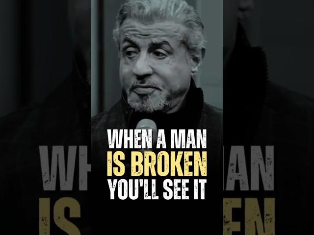 when a man is broken you'll see it I Rocky Balboa Motivational Quotes..️ #motivationalquotes