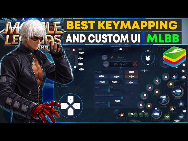 How to set controls in mobile legends on pc | key mapping for BlueStacks  2024 BEST SETTINGS MLBB