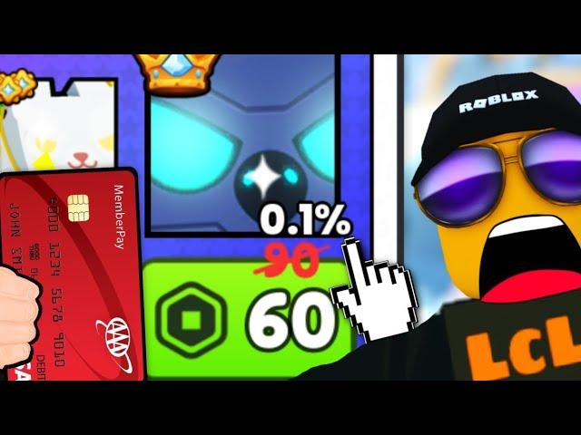 i HATCHED the CHEAPEST TiTANiC & 100% TOWER DEFENSE in Pet Sim 99