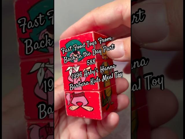 Fast Food Toys from Back in the Day Part 588 #arbys #hannabarbera #90snostalgia #puzzle