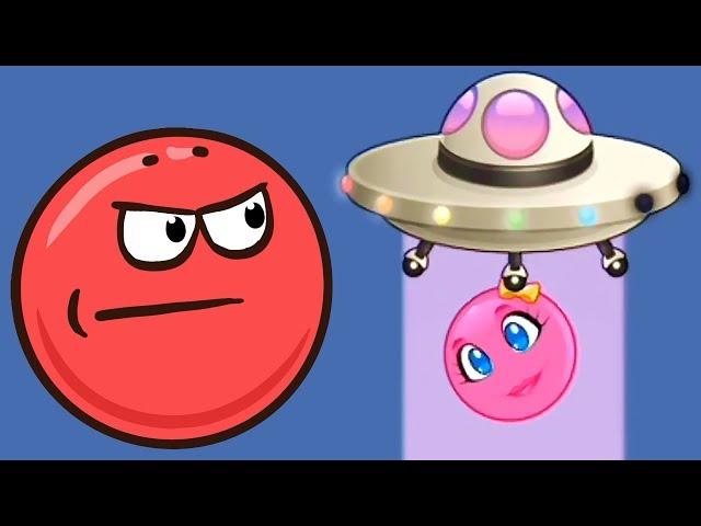 Новый КРАСНЫЙ ШАР #3. 7-10 УРОВНИ. Мультик ИГРА New Red Ball 2