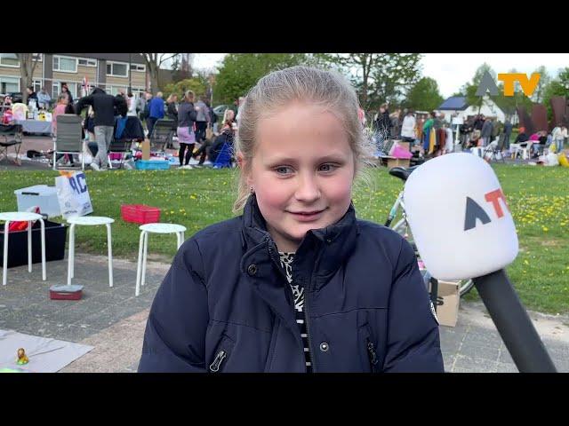 Nieuwendijk geniet van ouderwetse Koningsdag