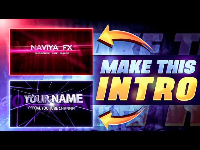  HOW TO MAKE GAMING INTRO | TUTORIAL | FREE FIRE |