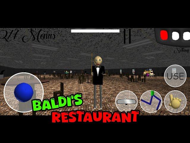 Baldi's Fancy Restaurant Android Port - Baldi's Basics Mod