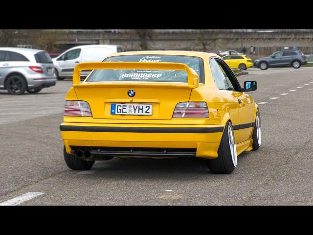 Modified BMW E36 Compilation | Drifts, Accelerations, Loud Sounds, ...