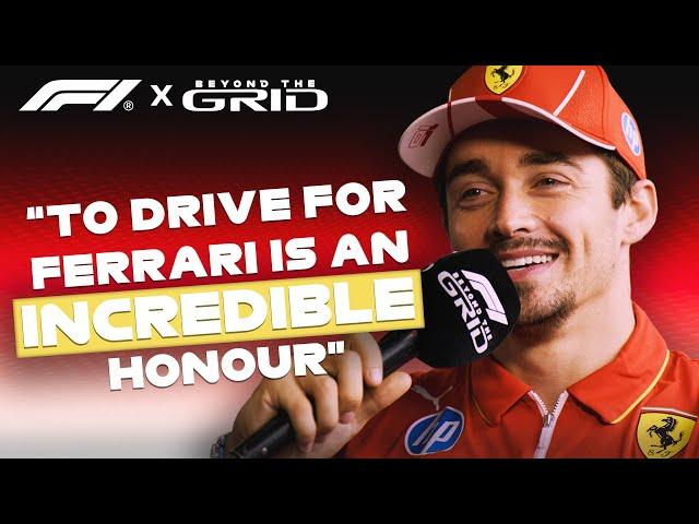 Charles Leclerc: Chasing Championships in Ferrari Red | F1 Beyond The Grid Podcast