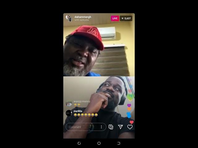 #sarkodie finally host #hammer on #BehindTheHitz on instagram as last man standing