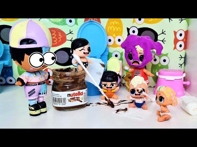 ALL THE BABYSITTERS RAN AWAY FROM KINDERGARTEN Kids LOL surprise DOLLS funny cartoons Darinelka