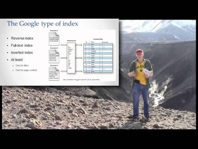 How does the Google index work?