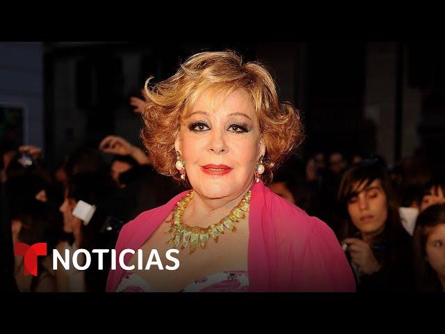 Confirman la muerte de Silvia Pinal, actriz de la era del cine de oro mexicano | Noticias Telemundo