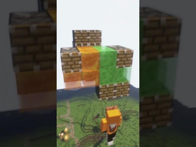 Механический дом в небе  HRUNDELKOVIS #shorts #майнкрафт #minecraft  #врек #механизмымайнкрафт