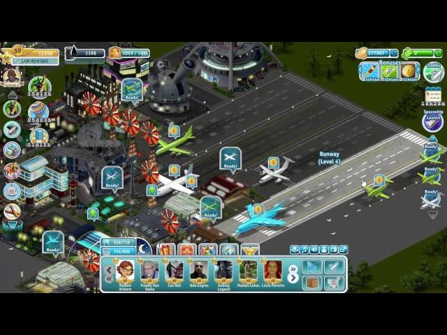 Airport City free to fly LAUNCH SPACESHIP LAUNCHPAD 3 Visit Commercial Buildings Level 59