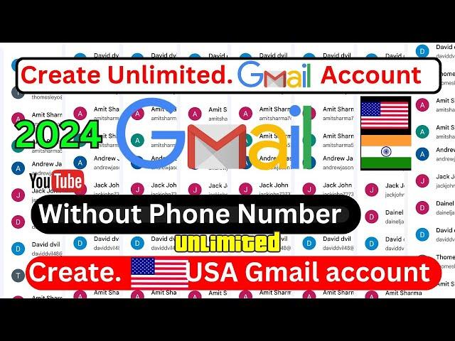 how to create USA gmail account other country | usa Gmail account | unlimited usa number 2024