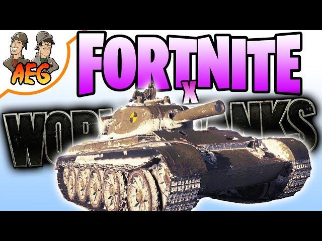 Fortnite in World of Tanks - Steel Hunter