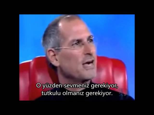 Steve Jobs başarının kurallarını açıklıyor   Türkçe Altyazılı