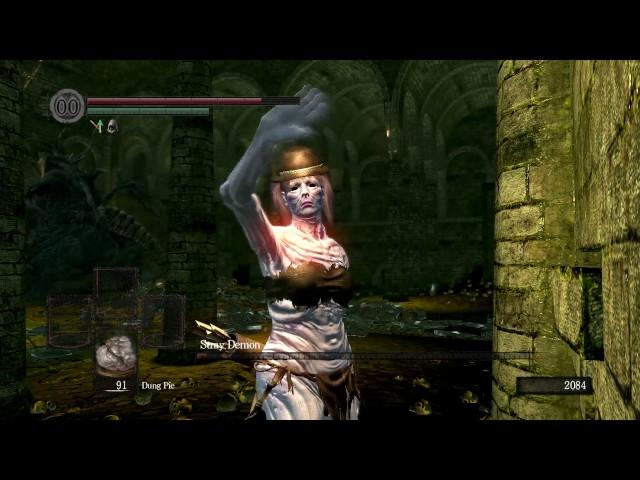 Dark Souls Boss Cheese #08 - Stray Demon (easy kill)