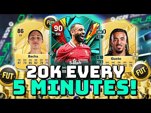 20K EVERY 5 MINUTES!  Best EA FC 25 Trading Method (EA FC 25 Sniping Filters & Bulk bidding)