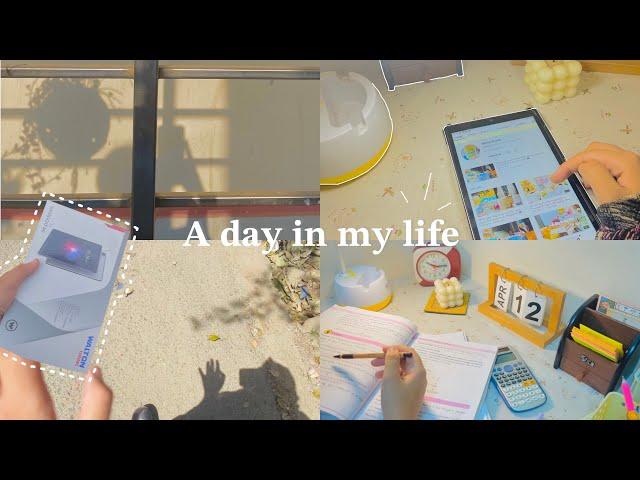 A day in my life + Study Vlog | .* unboxing, receiving prizestudying etc| Bangladesh 