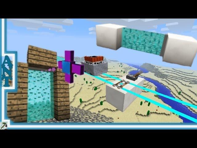 Обзор модов для Minecraft ~1.6.4 ~ Световые мосты, двери, рельсы - Нефиговоофигенный мод!