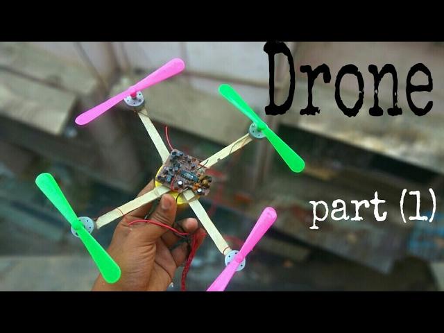 How to Make a drone from DC motor (1) (creative)