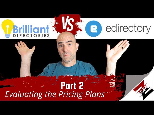 Brilliant Directories vs. eDirectory Part 2  Evaluating Pricing Plans