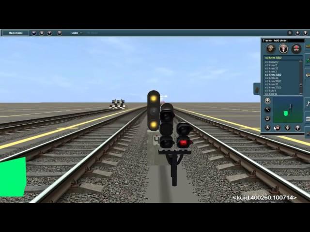 Настройка сигнализации KDA в Trainz 12