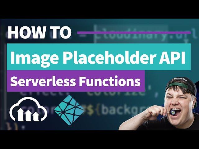 Custom Image Placeholder API with Cloudinary & Netlify Functions