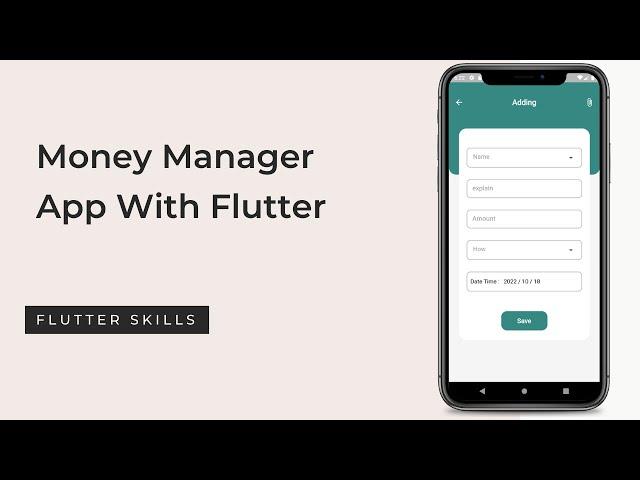 Flutter UI - Finance App UI Design Part III