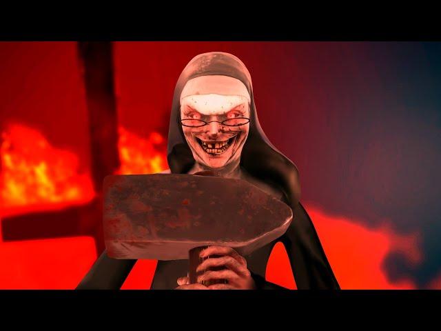 Evil Nun: The Broken Mask All Reactions from Sister Madeline [All Speech]