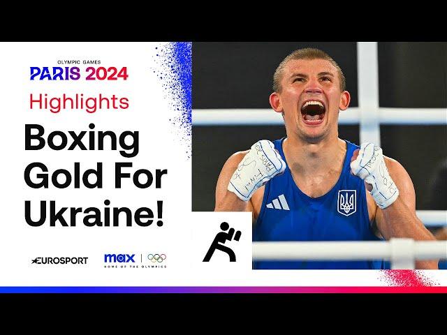 Ukraine's Oleksandr Khyzhniak wins Light Heavyweight boxing gold  | #Paris2024 #Olympics