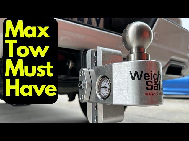 I will never TOW without this - Weigh Safe Hitch unbox and setup