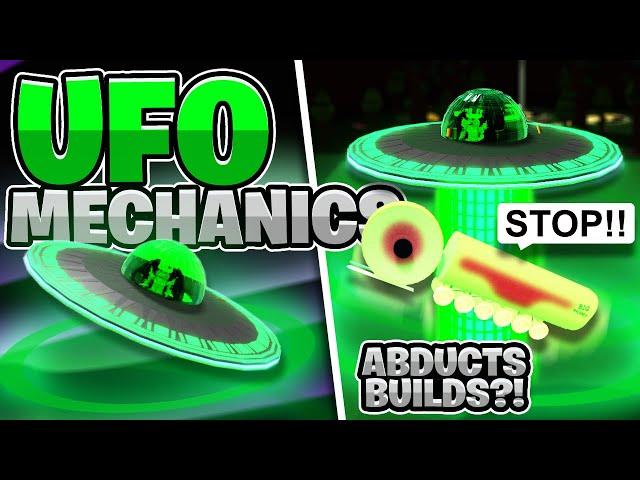 BUILD ABDUCTING UFO?! || Build A Boat For Treasure