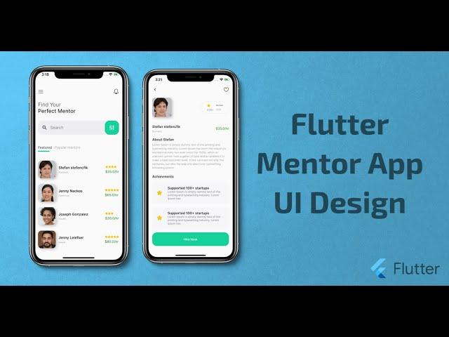 Flutter Mentor App | Speed Code | TheAlphamerc