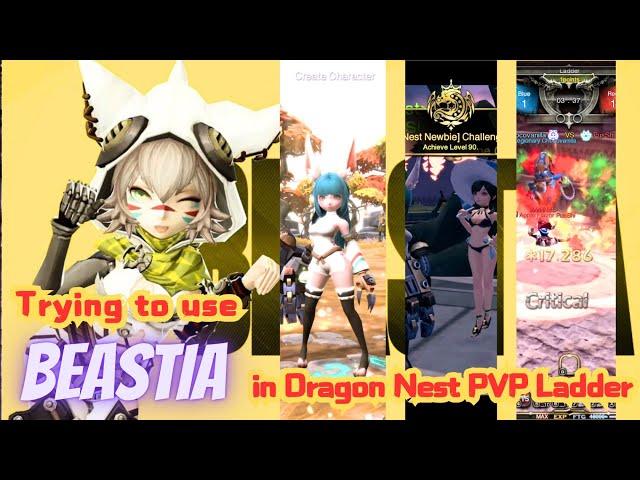 #727 Trying to use Beastia in PVP Pre Ladder ~ God Game Dragon Nest