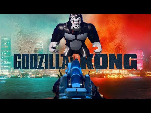 Godzilla VS Kong Trailer IN LEGO