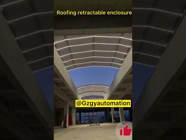 Roofing reractable#enclosures#intelligent #fypシ゚viral #architecture #foru#shorts