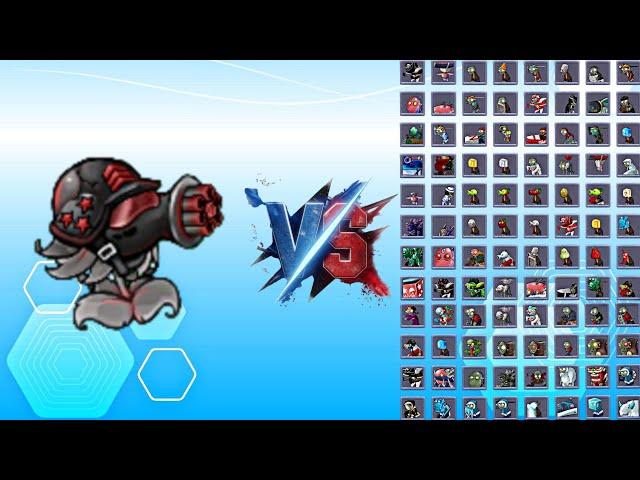 Super Destruction Machine Gun Shooter vs All Zombies | pvz fusion 2.5.1