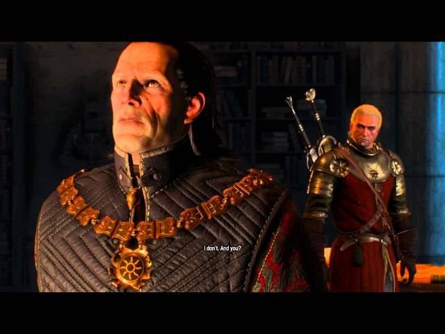 The Witcher 3 - Something Ends, Something Begins: Emhyr var Emreis Meeting "Ciri is Dead" Dialogue